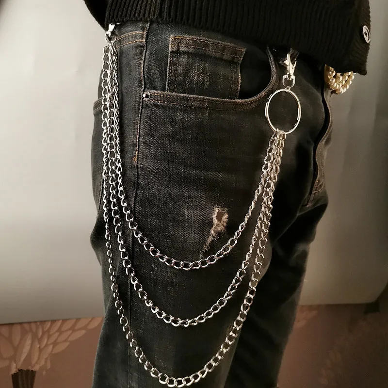 Metal Belt Chain HipHop Rock P - Body Jewelry Retainers recension och pris