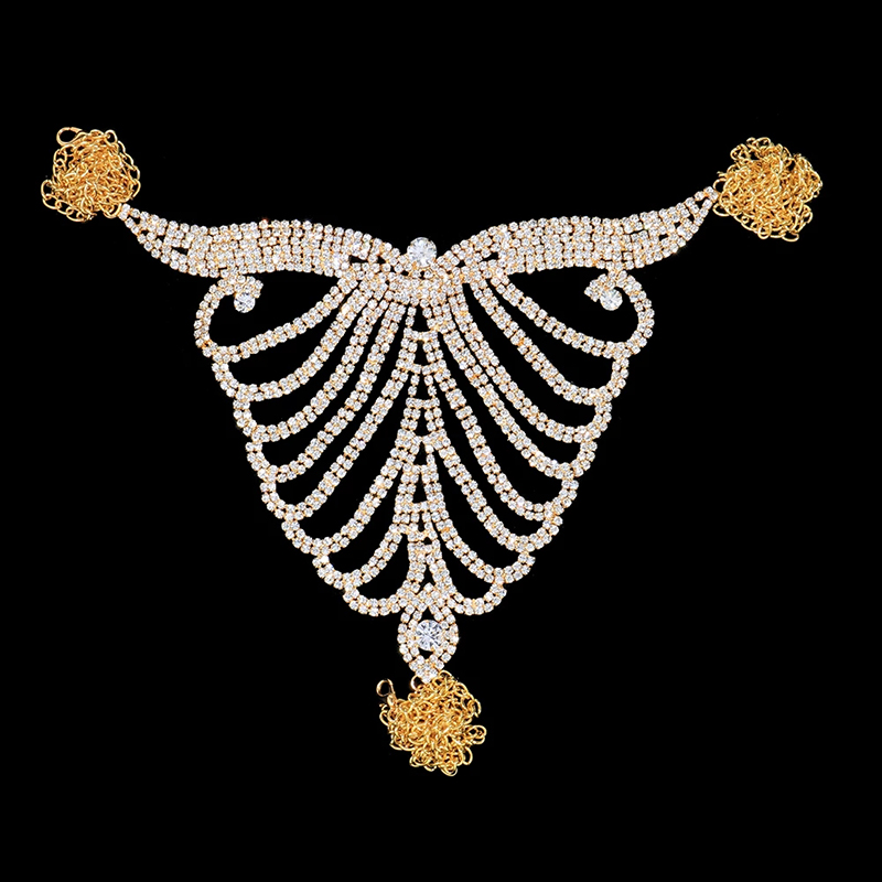 Stonefans Thong and Waist Chai - Body Jewelry Retainers recension och pris