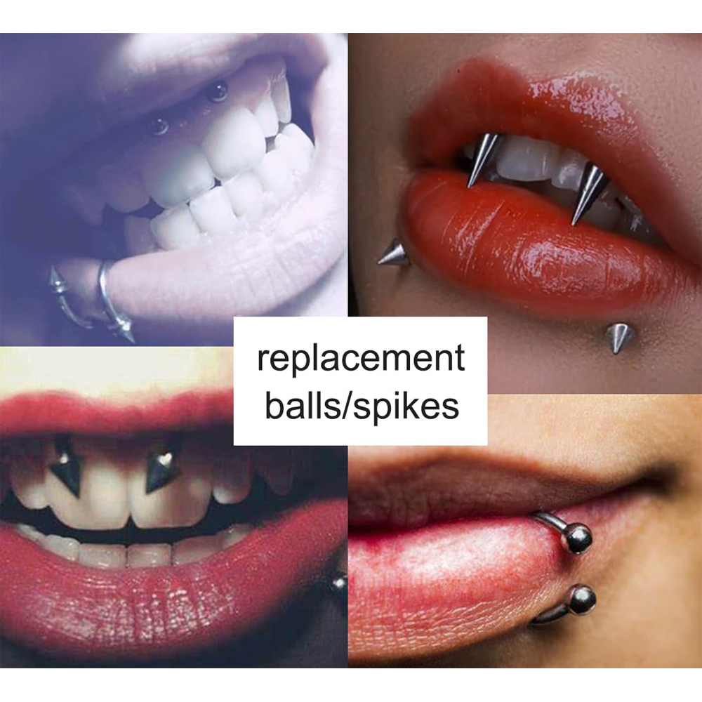 20pcs 16Gauge Stainless Steel  - Body Jewelry Replacement Ball recension och pris