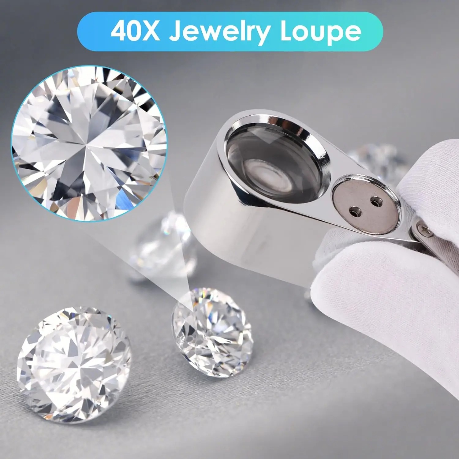 40X Illuminated Loupe Magnifie - Body Jewelry Repair recension och pris