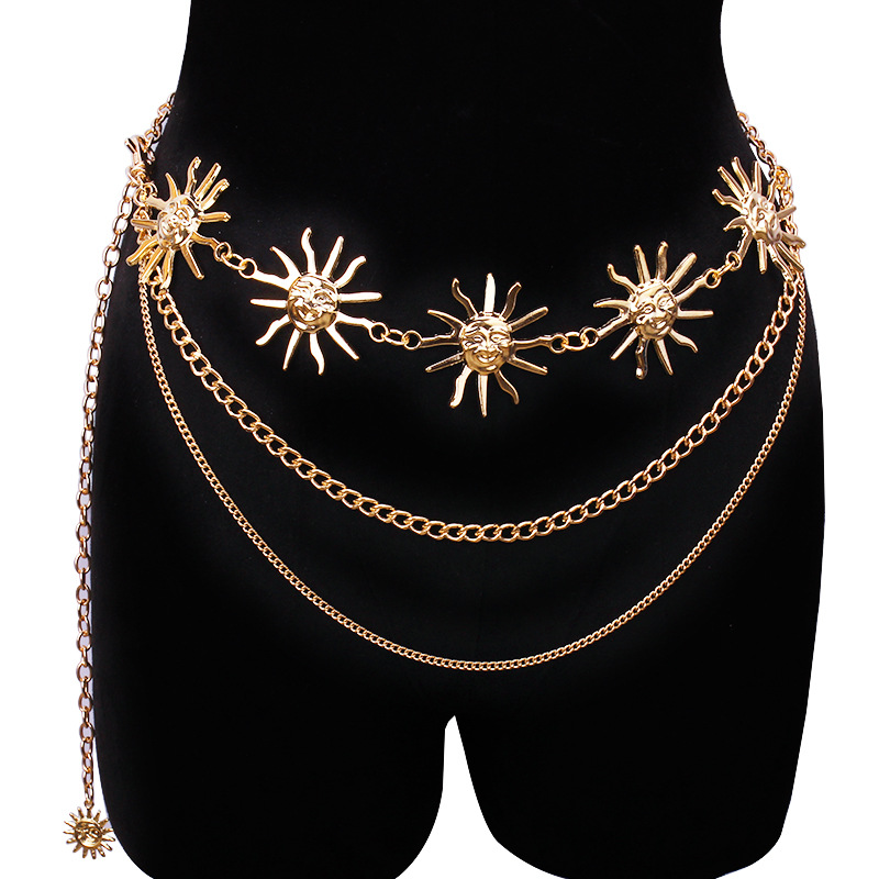 Chunky Multilayer Punk Gothic  - Body Jewelry For You recension och pris