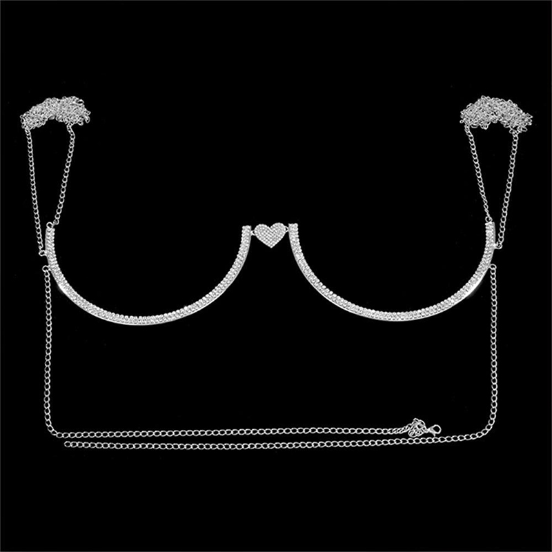 Stonefans Heart Rhinestone Che - Body Jewelry Retainers recension och pris